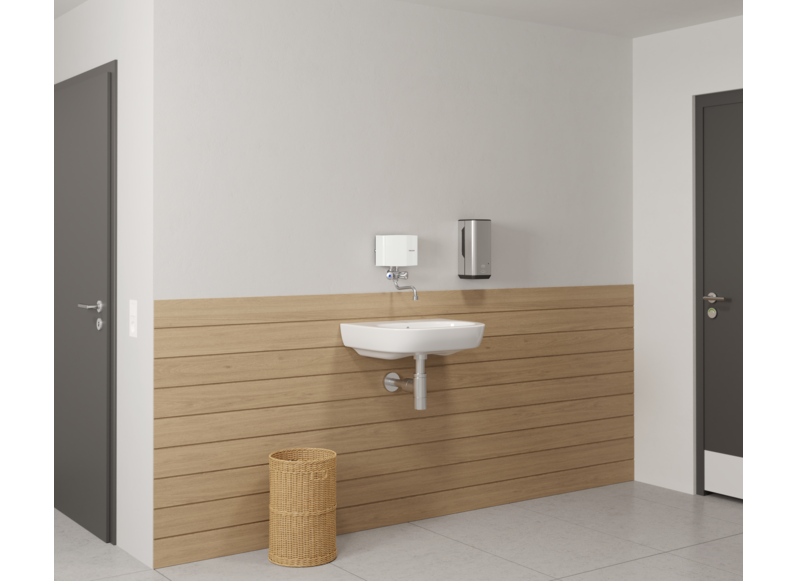 Stiebel EIL 3 Trend + OT Hydraulicznie regulowany, bezciśnieniowy, przepływowy ogrzewacz wody z armaturą – 3,5 kW (230V) do montażu nad umywalką Stiebel EIL 3 Trend + OT Hydraulicznie regulowany, bezciśnieniowy, przepływowy ogrzewacz wody z armaturą – 3,5 kW (230V) do montażu nad umywalką