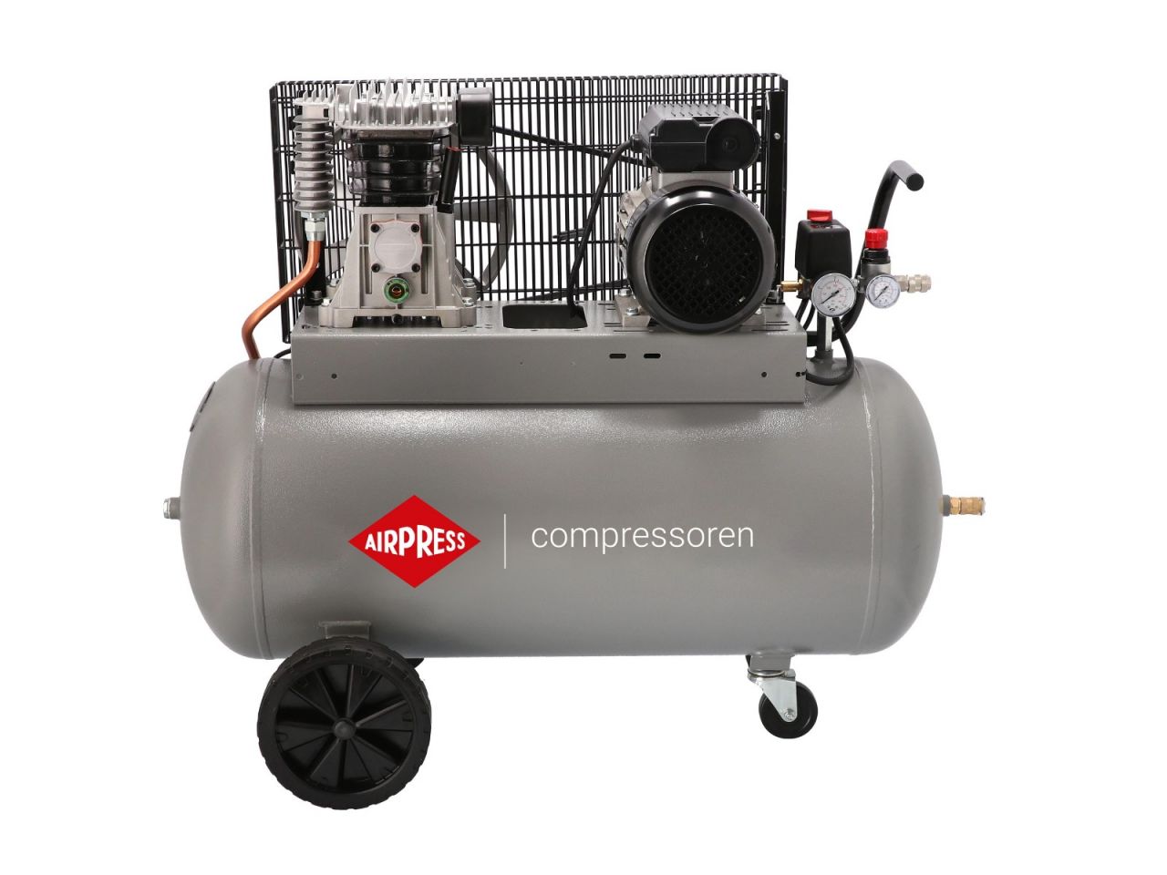 Airpress Kompresor dwutłokowy HL 375-100 Pro 10 bar 3 KM/2.2 kW 231 l/min 90 l Airpress Kompresor dwutłokowy HL 375-100 Pro 10 bar 3 KM/2.2 kW 231 l/min 90 l