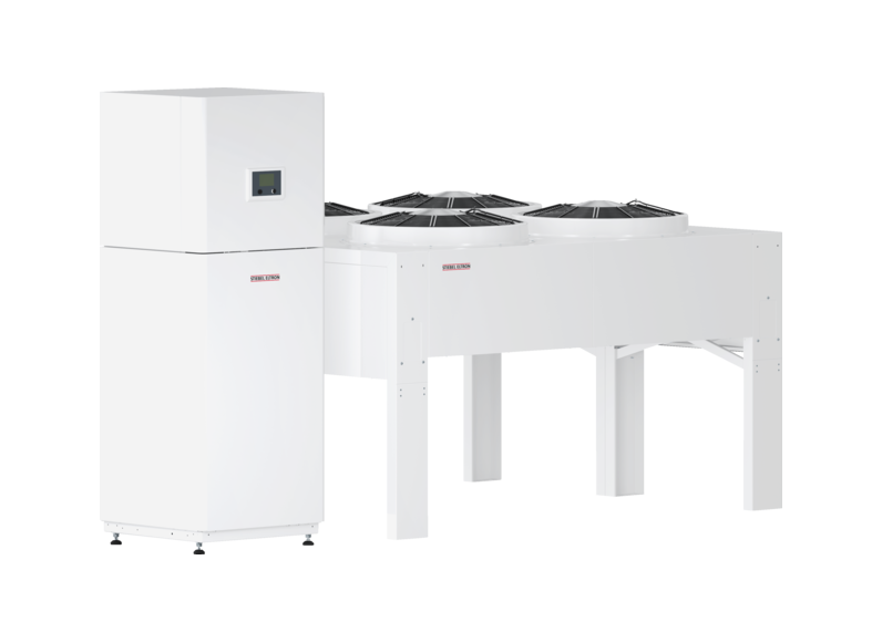 Stiebel WPL-S 48 HK 400 Premium Pompa ciepła P/W typu split do zastosowań komercyjnych (c.o., c.w.u., chł.), Niska emisja dźwięku - jednostka zewn. bez kompresora. Maks. temp. zasil. +65°C. Stiebel WPL-S 48 HK 400 Premium Pompa ciepła P/W typu split do zastosowań komercyjnych (c.o., c.w.u., chł.), Niska emisja dźwięku - jednostka zewn. bez kompresora. Maks. temp. zasil. +65°C.