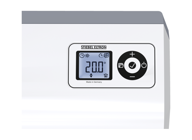 Stiebel CK 20 trend LCD Ogrzewacz szybkonagrzewający, moc 2,0 kW, programowalny tygodniowy panel sterujący LCD Stiebel CK 20 trend LCD Ogrzewacz szybkonagrzewający, moc 2,0 kW, programowalny tygodniowy panel sterujący LCD