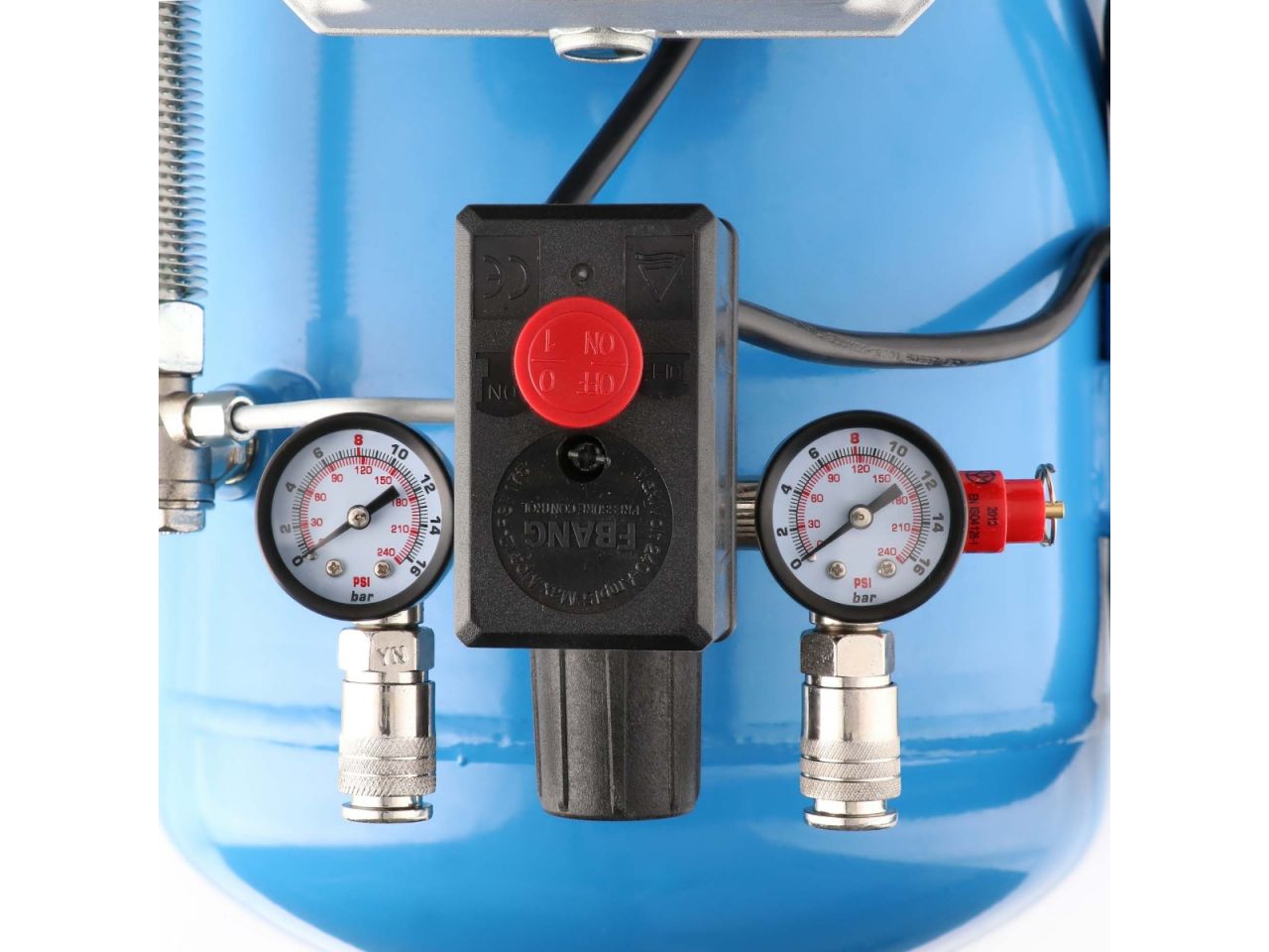 Airpress Kompresor dwutłokowy HL 425-50 + zestaw akcesoriów pneumatycznych Airpress Kompresor dwutłokowy HL 425-50 + zestaw akcesoriów pneumatycznych