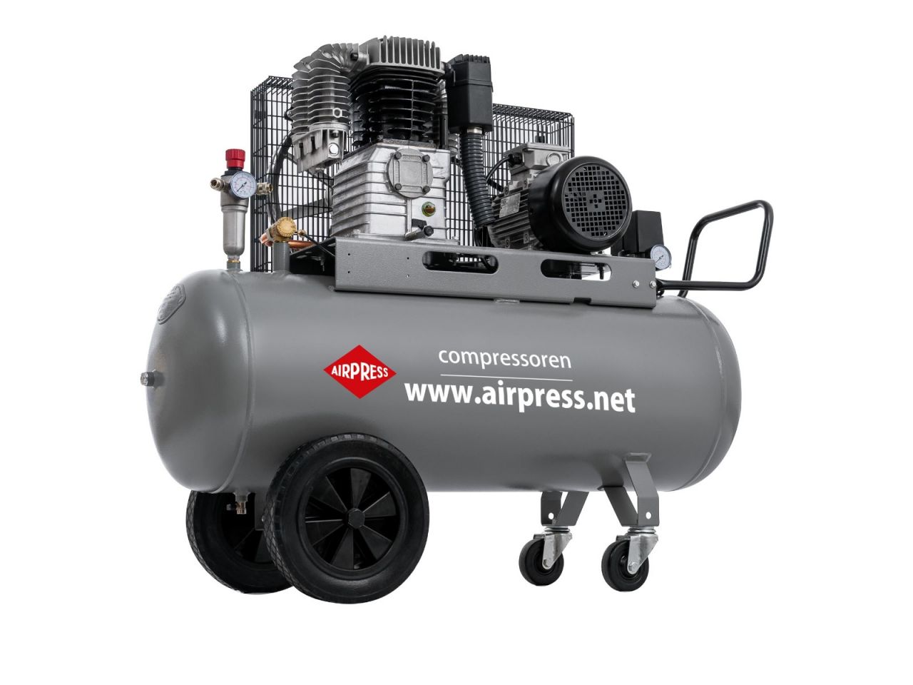 Airpress Kompresor dwutłokowy HK 700-150 Pro 11 bar 5.5 KM/4 kW 400V 530 l/min 150 l Airpress Kompresor dwutłokowy HK 700-150 Pro 11 bar 5.5 KM/4 kW 400V 530 l/min 150 l