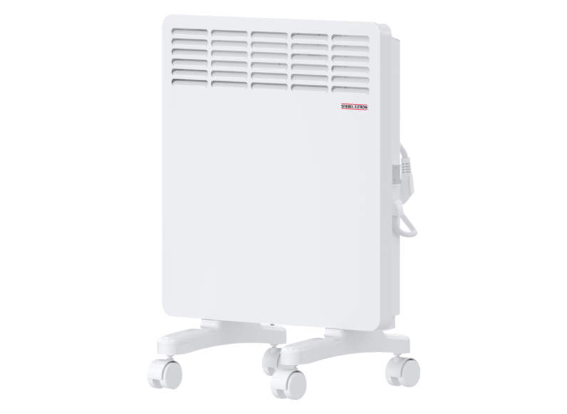 Stiebel CWM 1000 M-F Konwektor stojący, moc - 1,00 kW, z pokrętłem regulacji temperatury 5-35 °C, do ustawienia na nóżkach z kółkami Stiebel CWM 1000 M-F Konwektor stojący, moc - 1,00 kW, z pokrętłem regulacji temperatury 5-35 °C, do ustawienia na nóżkach z kółkami