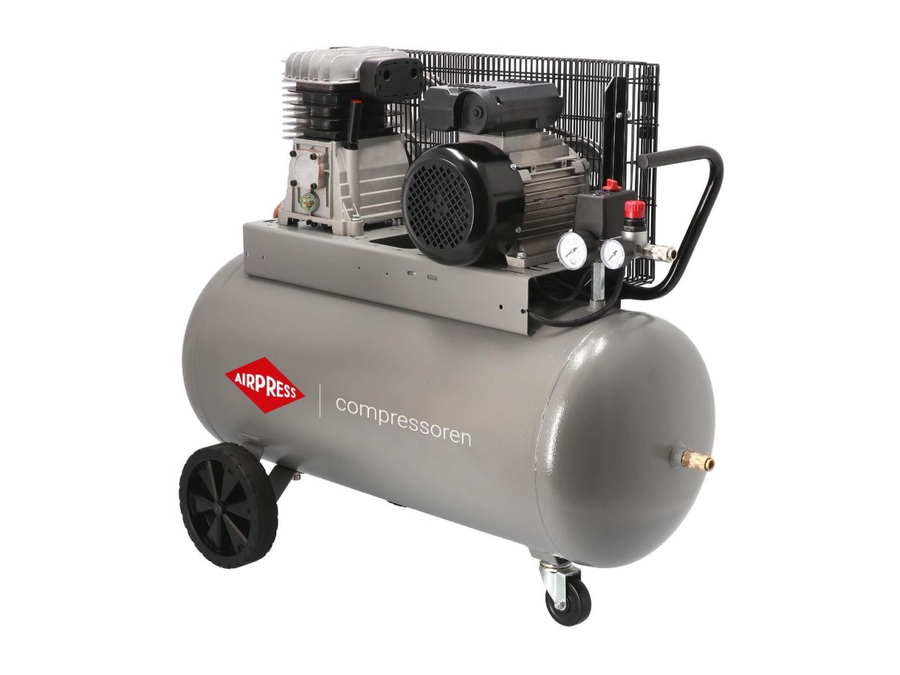 Airpress Kompresor dwutłokowy HL 375-100 Pro 10 bar 3 KM/2.2 kW 231 l/min 90 l Airpress Kompresor dwutłokowy HL 375-100 Pro 10 bar 3 KM/2.2 kW 231 l/min 90 l