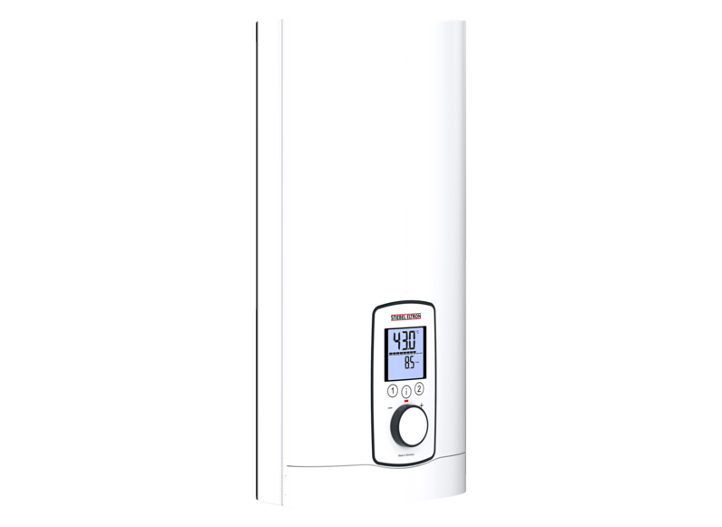 Stiebel DHE 27 Elektronicznie regulowany przepływowy ogrzewacz wody z dużym wyświetlaczem LCD Stiebel DHE 27 Elektronicznie regulowany przepływowy ogrzewacz wody z dużym wyświetlaczem LCD
