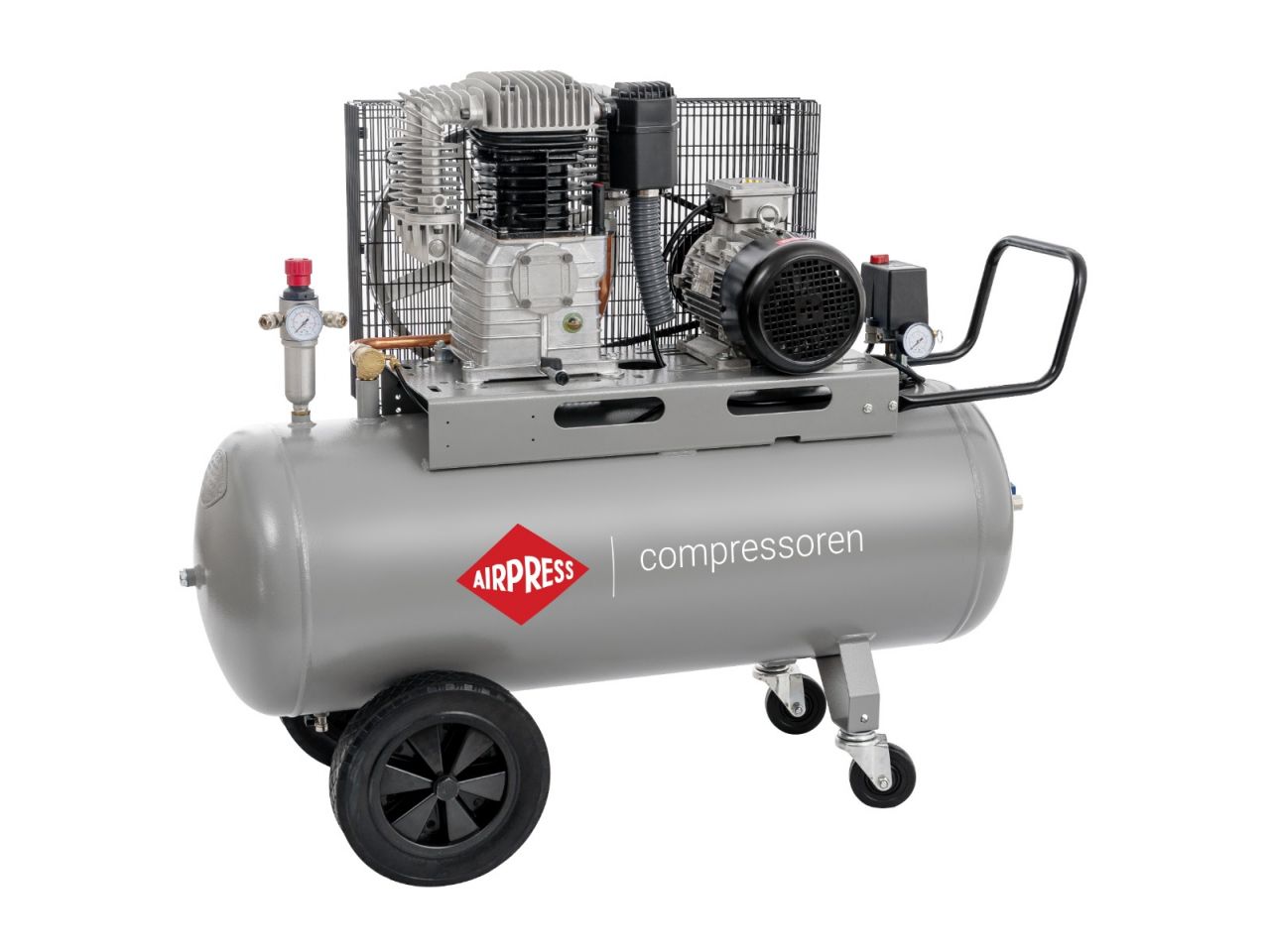 Airpress Kompresor dwutłokowy HK 700-150 Pro 11 bar 5.5 KM/4 kW 400V 530 l/min 150 l Airpress Kompresor dwutłokowy HK 700-150 Pro 11 bar 5.5 KM/4 kW 400V 530 l/min 150 l