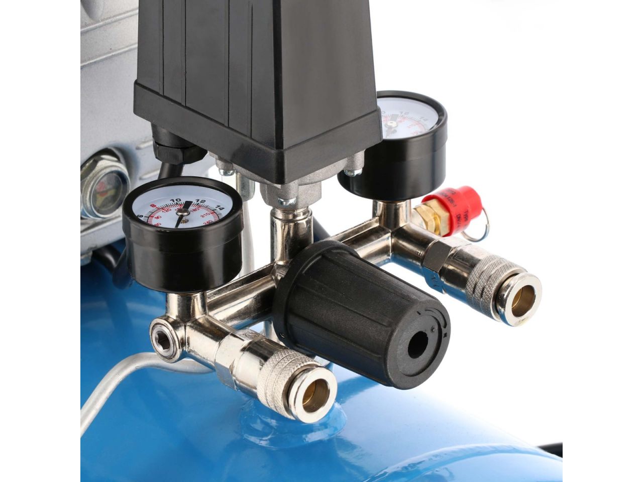 Airpress Kompresor dwutłokowy HL 425-50 + zestaw akcesoriów pneumatycznych Airpress Kompresor dwutłokowy HL 425-50 + zestaw akcesoriów pneumatycznych
