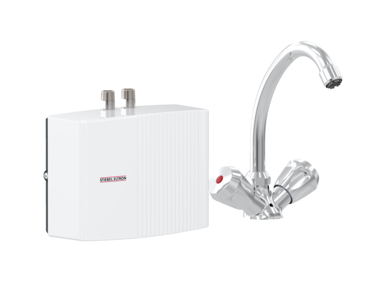 Stiebel EIL 3 Trend + UT Hydraulicznie regulowany, bezciśnieniowy, przepływowy ogrzewacz wody z armaturą – 3,5 kW (230V) do montażu nad umywalką Stiebel EIL 3 Trend + UT Hydraulicznie regulowany, bezciśnieniowy, przepływowy ogrzewacz wody z armaturą – 3,5 kW (230V) do montażu nad umywalką