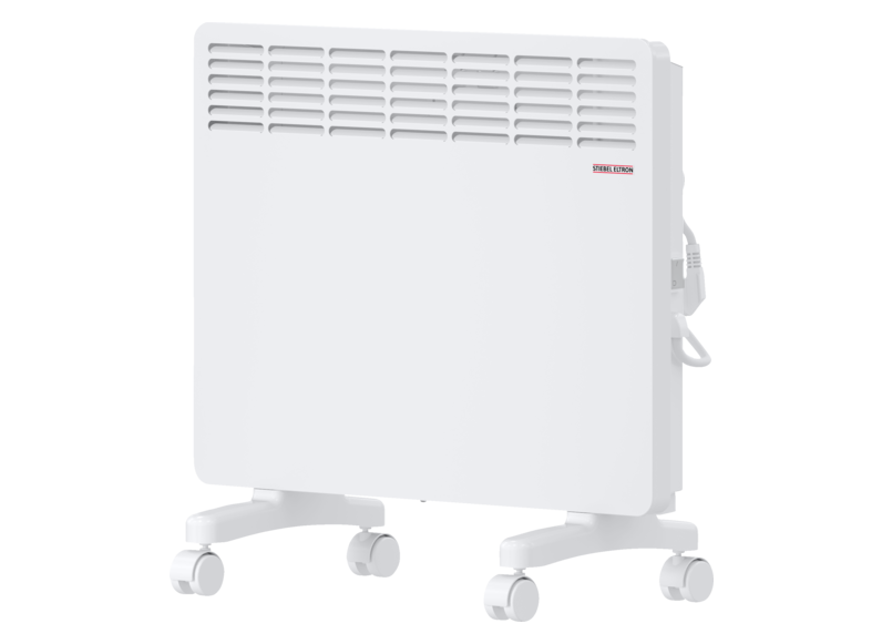 Stiebel CWM 1500 M-F Konwektor stojący, moc - 1,5 kW, z pokrętłem regulacji temperatury 5-35 °C, do ustawienia na nóżkach z kółkami