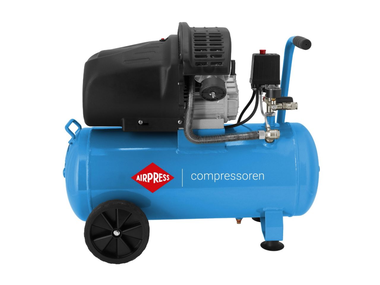 Airpress Kompresor dwutłokowy HL 425-50 + zestaw akcesoriów pneumatycznych Airpress Kompresor dwutłokowy HL 425-50 + zestaw akcesoriów pneumatycznych