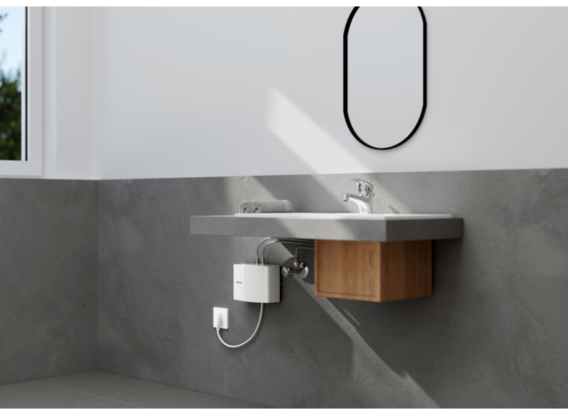 Stiebel EIL 7 Plus Hydraulicznie regulowany przepływowy ogrzewacz wody - 6,5 kW (400V) 2/PE  do montażu pod umywalką