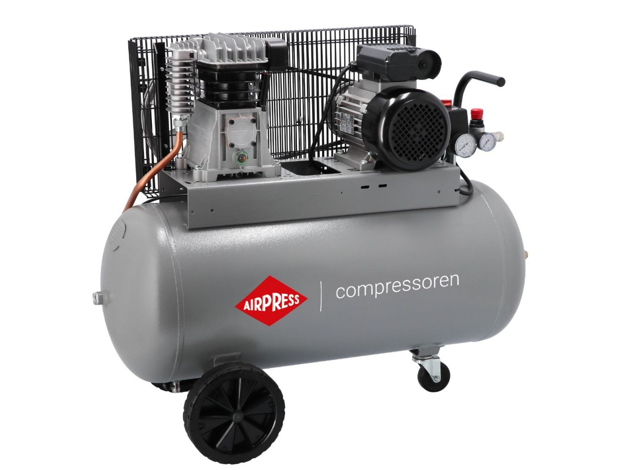 Airpress Kompresor dwutłokowy HL 375-100 Pro 10 bar 3 KM/2.2 kW 231 l/min 90 l Airpress Kompresor dwutłokowy HL 375-100 Pro 10 bar 3 KM/2.2 kW 231 l/min 90 l